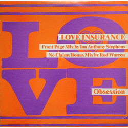 Obsession Love Insurance USED VINYL 12INCH 45 RPM