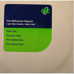 Millionaire Hippies I Am The Music, Hear Me! USED VINYL 12INCH 33 S RPM SINGLE
