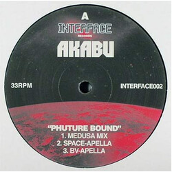 Akabu Phuture Bound USED VINYL 12INCH 33 S RPM