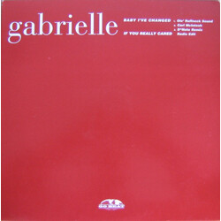 Gabrielle Baby I've Changed (Remixes) / If You Really Cared USED VINYL 12INCH