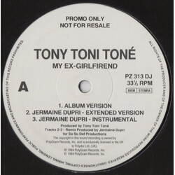 Tony! Toni! Toné! My Ex-Girlfriend USED VINYL 12INCH 33 S RPM PROMO