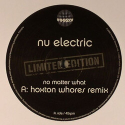 Nu Electric No Matter What USED VINYL 12INCH