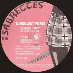 Turbulent Force Distorted Fantasy USED VINYL 12INCH