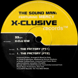 The Sound Man The Factory USED VINYL 12INCH