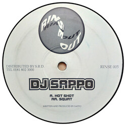 DJ Sappo Hot Shot / Squat USED VINYL 12INCH