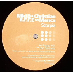 Niki B & Christian E.F.F.E. / Menca Scorpia USED VINYL 12INCH