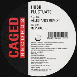 Hush Fluctuate USED VINYL 12INCH 45 RPM