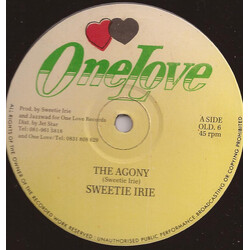 Sweetie Irie The Agony USED VINYL 12INCH
