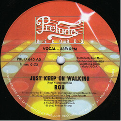 Rod Just Keep On Walking USED VINYL 12INCH 33 S RPM