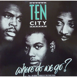 Ten City Where Do We Go? USED VINYL 12INCH 45 RPM MAXI-SINGLE
