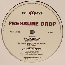 Pressure Drop Back2Back USED VINYL 12INCH LIMITED EDITION