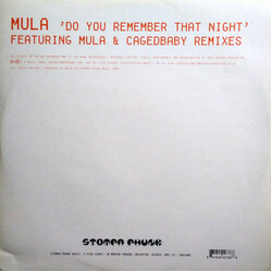 Mula Do You Remember That Night USED VINYL 12INCH
