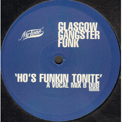 Glasgow Gangster Funk Ho's Funkin Tonite USED VINYL 12INCH