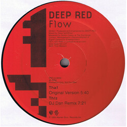 Deep Red Flow USED VINYL 12INCH PROMO