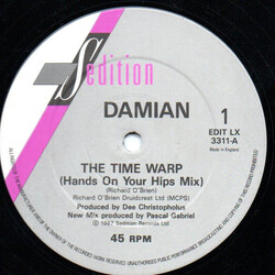 Damian The Time Warp USED VINYL 12INCH 45 RPM