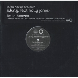 Jason Nevins / U.K.N.Y. / Holly James I'm In Heaven USED VINYL 12INCH 33 S RPM SINGLE PROMO