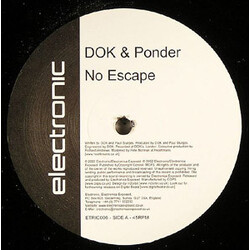 DOK & Ponder / Tom U4EA / James Fraser (2) No Escape / Nightmare On Base USED VINYL 12INCH 45 RPM