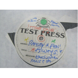 Ramsey & Fen Always USED VINYL 12INCH 33 S RPM TEST PRESSING