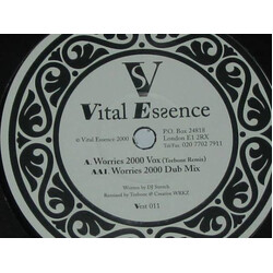 DJ Stretch Worries 2000 USED VINYL 12INCH