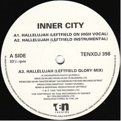 Inner City Hallelujah '92 USED VINYL 12INCH 33 S RPM PROMO