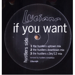 Luciana If You Want USED VINYL 12INCH PROMO