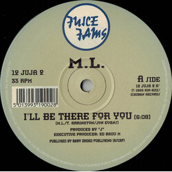 M.L. I'll Be There For You USED VINYL 12INCH