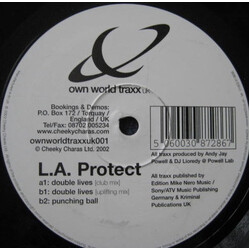 L.A. Project Double Lives USED VINYL 12INCH WHITE LABEL