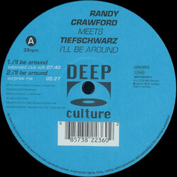 Randy Crawford / Tiefschwarz I'll Be Around USED VINYL 12INCH 33 S RPM