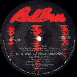 The New World Philharmonic Body Talk USED VINYL 12INCH 45 RPM