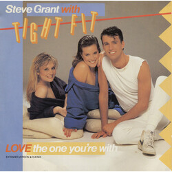 Steve Grant (3) / Tight Fit Love The One You're With USED VINYL 12INCH 45 RPM SINGLE