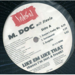 M. Doc / Steve "Silk" Hurley Like Em Like That (Guess I'm Just A Freak) / This World Is Crazy USED VINYL 12INCH