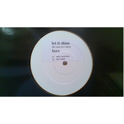 Lux'x Let It Shine USED VINYL 12INCH WHITE LABEL