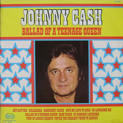 Johnny Cash Ballad Of A Teenage Queen Vinyl LP USED