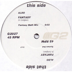 Aldo Conigliaro Fantasy USED VINYL 12INCH 45 RPM PROMO