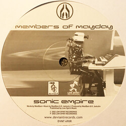 Members Of Mayday Sonic Empire USED VINYL PROMO 12INCH