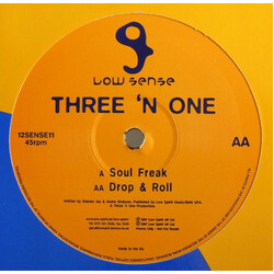 Three 'N One Soul Freak / Drop & Roll USED VINYL 12INCH 33 S RPM PROMO