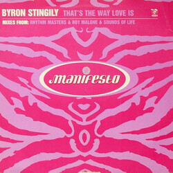 Byron Stingily That's The Way Love Is USED VINYL 12INCH 33 S RPM 45 RPM