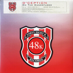 D'Ception On The Dancefloor USED VINYL 12INCH PROMO 33 S RPM