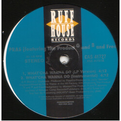 Pras Michel What'cha Wanna Do USED VINYL 12INCH PROMO 33 S RPM