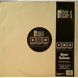 Omar Salinas 182 Brothers USED VINYL 12INCH 33 S RPM 45 RPM