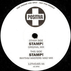 Jeremy Healy & Amos Stamp! USED VINYL 12INCH 45 RPM PROMO