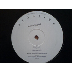 Blackheadz Saturday Night USED VINYL 12INCH