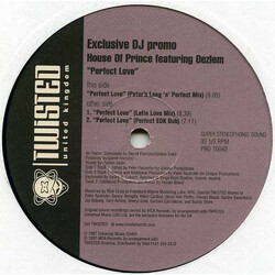 House Of Prince / Oezlem Perfect Love USED VINYL 12INCH PROMO 33 S RPM