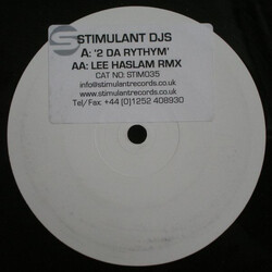 Stimulant DJs 2 Da Rhythm USED VINYL 12INCH WHITE LABEL