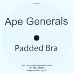 Ape Generals Padded Bra USED VINYL 12INCH UNOFFICIAL RELEASE SINGLE SIDED