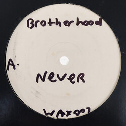 Brotherhood (9) Never USED VINYL 12INCH WHITE LABEL