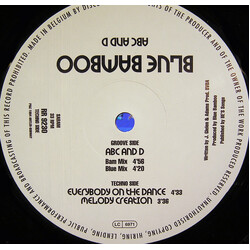Blue Bamboo ABC And D USED VINYL 12INCH