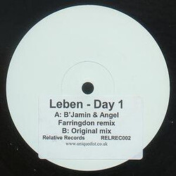 Leben Day 1 USED VINYL 12INCH WHITE LABEL