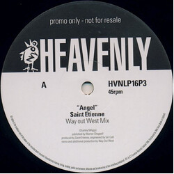 Saint Etienne Angel / Nothing Can Stop Us USED VINYL 12INCH PROMO 45 RPM