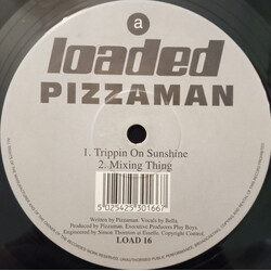 Pizzaman Trippin On Sunshine USED VINYL 12INCH 33 S RPM SINGLE